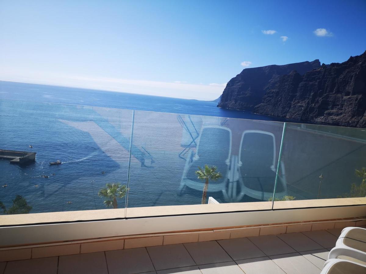 Luxury Apt. With Stunning Sea View Acantilado de los Gigantes Kültér fotó