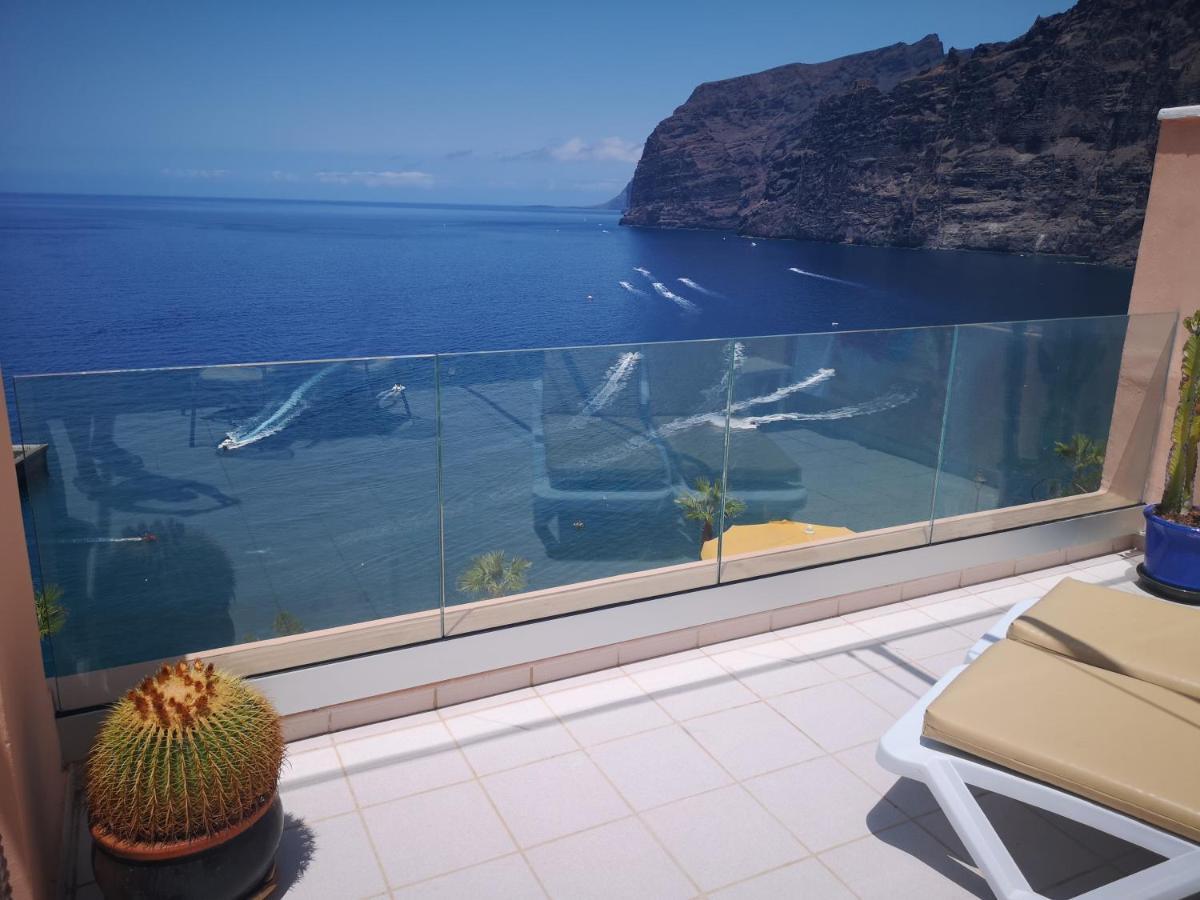 Luxury Apt. With Stunning Sea View Acantilado de los Gigantes Kültér fotó